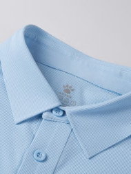 Футболка-поло KELME Short Sleeve Polo Shirt Light Blue