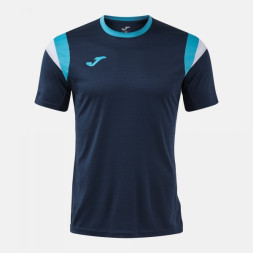 ФУТБОЛКА С КОРОТКИМ РУКАВОМ TERRA ТЕМНО-СИНИЙ БИРЮЗОВЫЙ ФЛУОРЕСЦЕНТНЫЙ