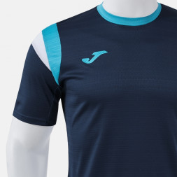 ФУТБОЛКА С КОРОТКИМ РУКАВОМ TERRA ТЕМНО-СИНИЙ БИРЮЗОВЫЙ ФЛУОРЕСЦЕНТНЫЙ