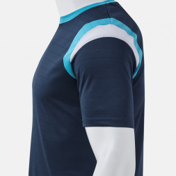 ФУТБОЛКА С КОРОТКИМ РУКАВОМ TERRA ТЕМНО-СИНИЙ БИРЮЗОВЫЙ ФЛУОРЕСЦЕНТНЫЙ