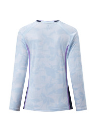 Лонгслив KELME Women's Long-sleeved Training Uniform Light Blue