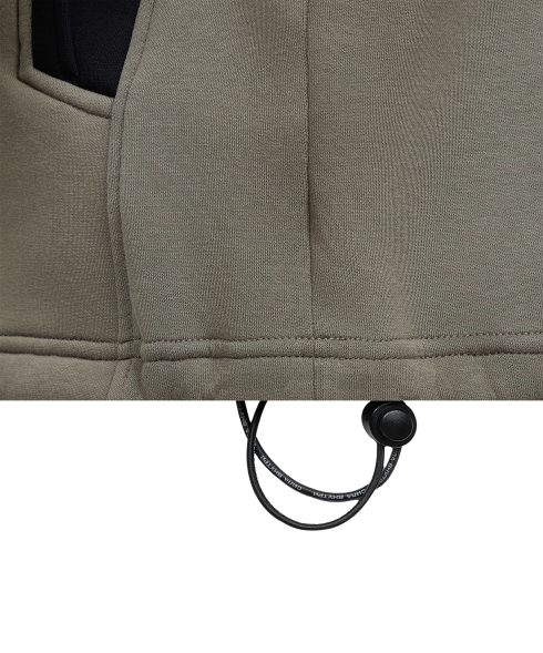 Худи JOGEL Power Inside Hoodie W Relaxed Fit, оливковый
