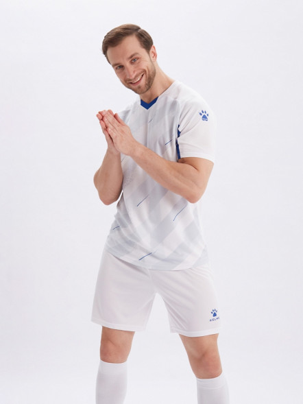 Футбольная форма KELME Short Sleeve Football Suit White