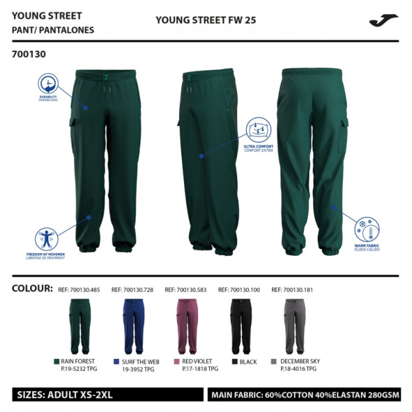 PANTALÓN LARGO U-TRIBE  