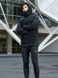 Пуховик KELME Long Middle-Down Jacket Black