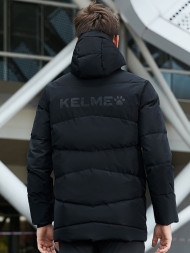 Пуховик KELME Long Middle-Down Jacket Black