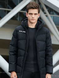Пуховик KELME Long Middle-Down Jacket Black