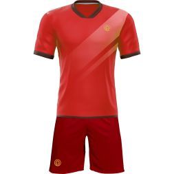 Футбольная форма ЭКИПО STRIPE Красный цвет