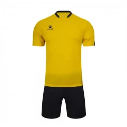 Детская футбольная форма KELME Short Sleeve Football Uniform (Yellow/Black)