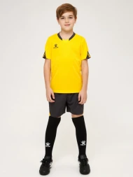 Детская футбольная форма KELME Short Sleeve Football Uniform (Yellow/Black)