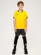 Детская футбольная форма KELME Short Sleeve Football Uniform (Yellow/Black)