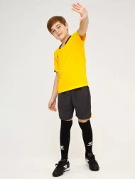 Детская футбольная форма KELME Short Sleeve Football Uniform (Yellow/Black)