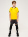 Детская футбольная форма KELME Short Sleeve Football Uniform (Yellow/Black)