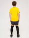 Детская футбольная форма KELME Short Sleeve Football Uniform (Yellow/Black)