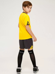 Детская футбольная форма KELME Short Sleeve Football Uniform (Yellow/Black)