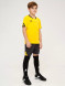 Детская футбольная форма KELME Short Sleeve Football Uniform (Yellow/Black)