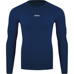 Футболка компрессионная с длинным рукавом JÖGEL CAMP PerFormDRY Baselayer LS Tee, темно-синий