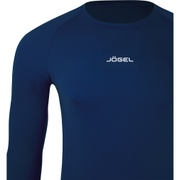 Футболка компрессионная с длинным рукавом JÖGEL CAMP PerFormDRY Baselayer LS Tee, темно-синий