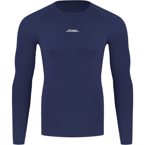 Футболка компрессионная с длинным рукавом JOGEL CAMP PerFormDRY Baselayer LS Tee, темно-синий