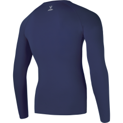 Футболка компрессионная с длинным рукавом JOGEL CAMP PerFormDRY Baselayer LS Tee, темно-синий