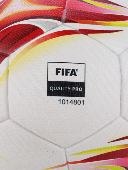 Футбольный мяч KELME Fifa Certified Football (Heat Bonded) (White/Red)