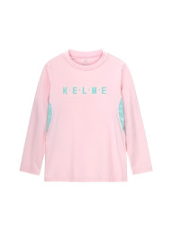 Детский лонгслив KELME Long Sleeve T-Shirt Pink