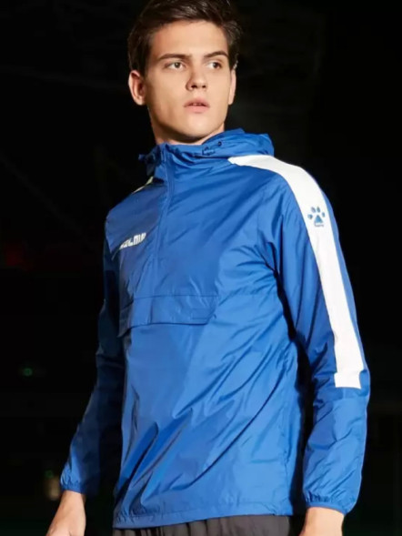 Анорак KELME Windproof Rain Jacket Blue