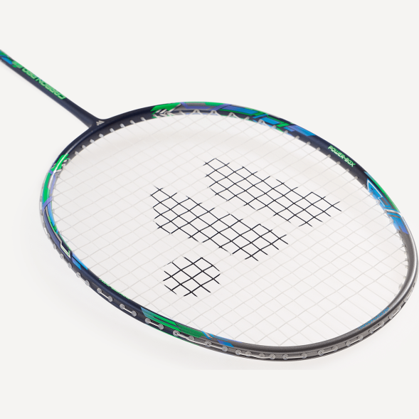 Ракетка для бадминтона WISH Carbon Pro 98, серый/зеленый