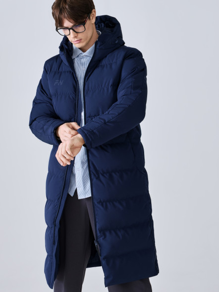 Пуховик FN Snowfall Long Dark Blue