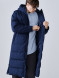 Пуховик FN Snowfall Long Dark Blue