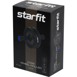 Ролик для пресса широкий STARFIT RL-106, черный/темно-синий
