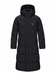 Пуховик KELME Long Down Jacket (Hooded) Black