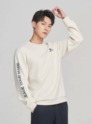 Свитшот KELME Round Neck Sweater White