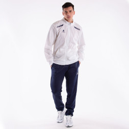 Костюм спортивный +ADRENALINA 3302-023-3XL, р. 3XL, 100% полиэстер, бело-т.синий