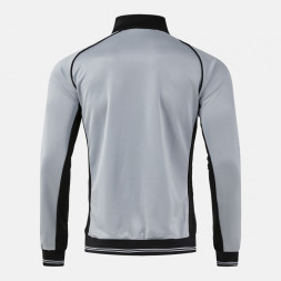 КУРТКА ВИНТАЖ ЭКО РЕТРО СЕРЫЙ ЧЕРНЫЙ