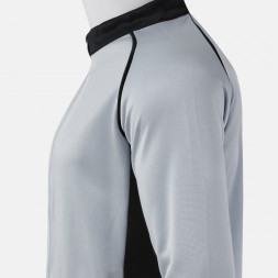 КУРТКА ВИНТАЖ ЭКО РЕТРО СЕРЫЙ ЧЕРНЫЙ