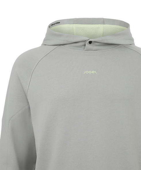 Худи JOGEL Power Inside Hoodie Relaxed Fit, серый