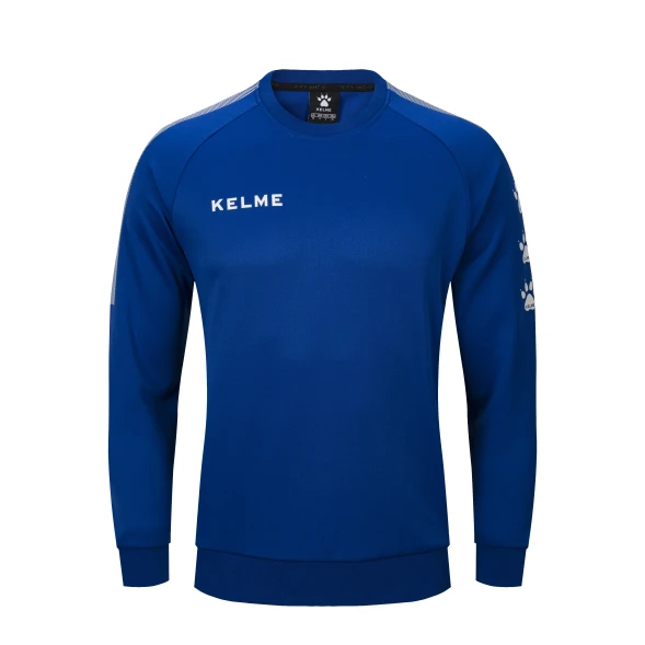 Свитшот KELME Knitted Round Neck Sweater Blue