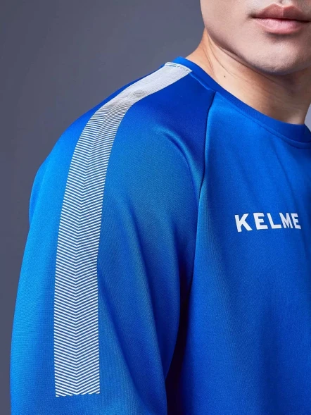 Свитшот KELME Knitted Round Neck Sweater Blue