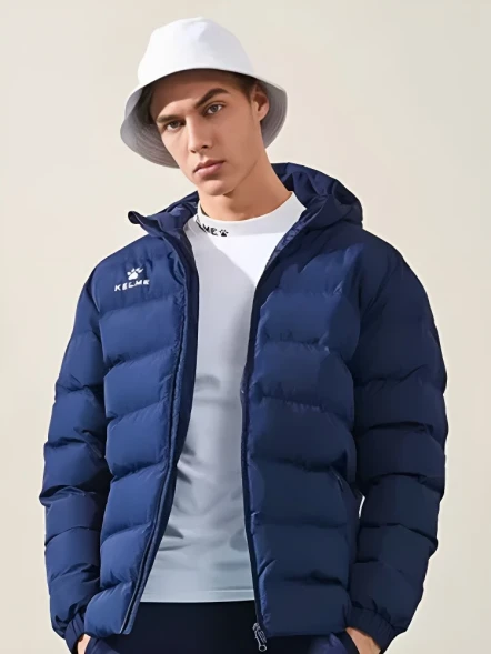 Пуховик KELME Padding Jacket Dark Blue