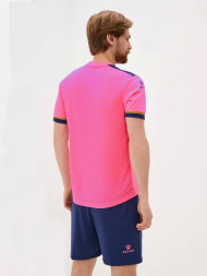 Футбольная форма KELME S/S Football Set (Pink/Dark Blue)