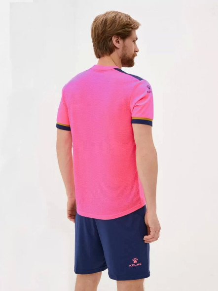 Футбольная форма KELME S/S Football Set (Pink/Dark Blue)