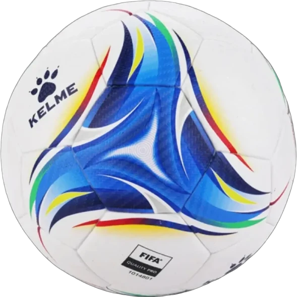 Футбольный мяч KELME Fifa Certified Football (Heat Bonded) (White/Blue)
