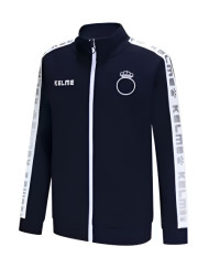 Детская олимпийка KELME Boy's Knitted Jacket Dark Blue