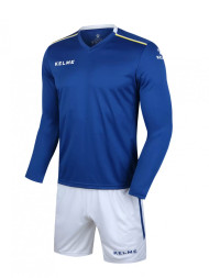 Детская футбольная форма KELME Long Sleeve Football Set (Kid) Blue