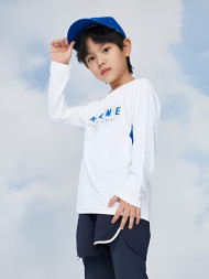 Детский лонгслив KELME Long Sleeve T-Shirt White