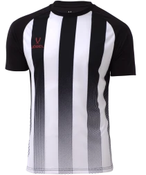 Футболка игровая JOGEL CAMP Striped Jersey, белый/черный, детский