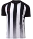 Футболка игровая JOGEL CAMP Striped Jersey, белый/черный, детский