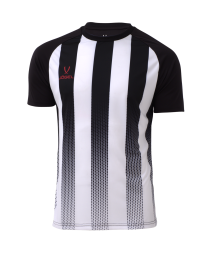 Футболка игровая JOGEL CAMP Striped Jersey, белый/черный, детский