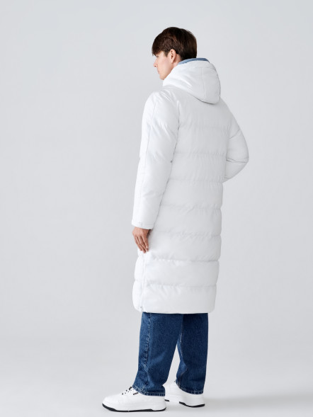 Пуховик FN Snowfall Long White